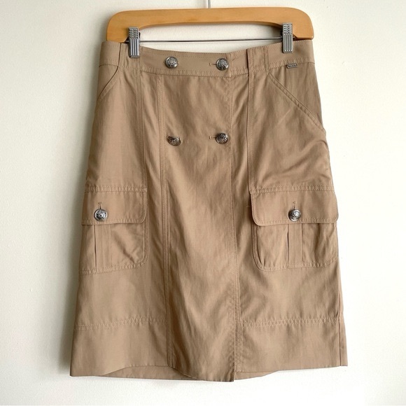 Dresses & Skirts - St John Utility Pocket Button Skirt